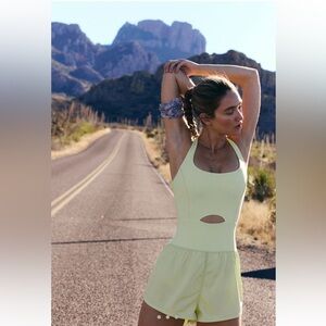 Free People (Free People Movement) x Hoka Righteous Runsie- Sour Citrus